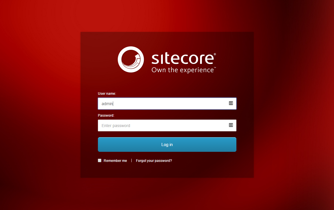 Sitecore Login